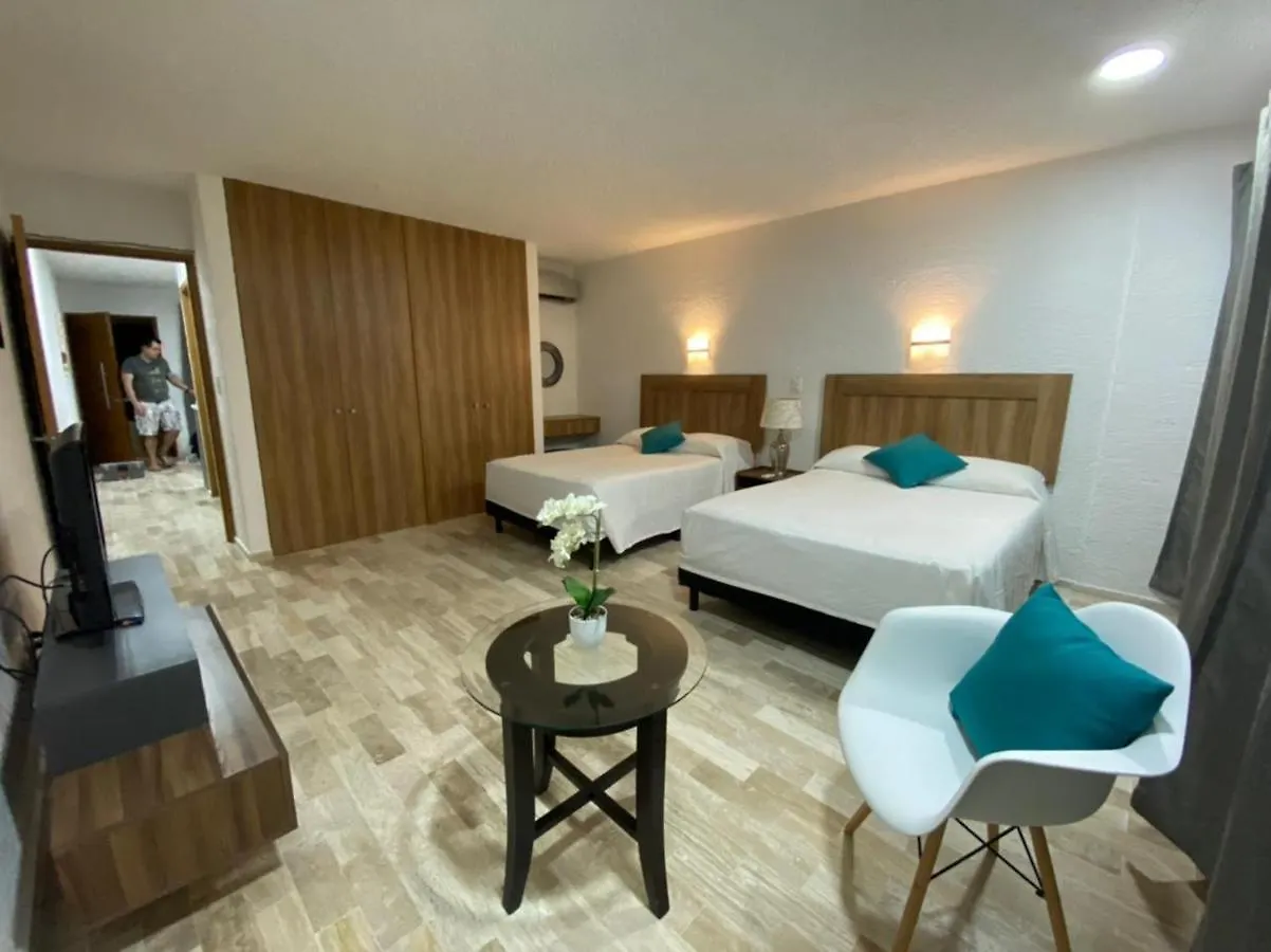Apartment Dual View Ocean Front Condo Cancun